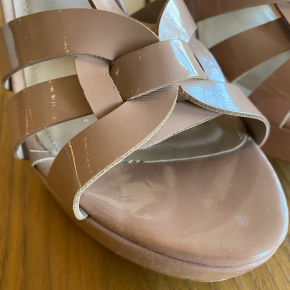 Steve Madden Nude Platform Heels - Picture 3 of 5